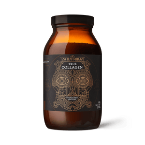 Front of True Collagen product jar
