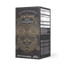 A black and gold box of Ancient + Brave True Collagen showcases geometric design and highlights Hydrolyzed Bovine Collagen (Type I) sourced from EU cattle to support whole body health, with supplement facts displayed on the label.