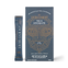 A box and sachet of Ancient + Brave True Hydrate Sachets, an advanced electrolyte mineral blend for active lifestyles, featuring gold geometric designs on a dark background. Vegan and dietary supplement details included.