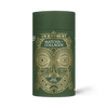 A green cylindrical Ancient + Brave Matcha + Collagen container featuring a gold geometric owl and "Rise Ritual" text. Contains Collagen Peptides and Ceremonial Grade Matcha for a nourishing daily ritual.