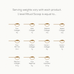 Chart showing serving weights for Ancient + Brave products measured with the Ritual Scoop: True Collagen 8g, Wild Collagen 7g, Radiant Collagen 10g. The Ritual Scoop makes a thoughtful wellness gift or addition to your stainless steel set.