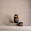 Two bottles with labels on a gray surface and background. True Collagen and Noble Collagen.