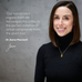 A woman with straight brown hair, in a black top and gold necklace, smiles at the camera. Beside her is Dr. Jenna Macciochis quote about Ancient + Braves True Ashwagandha, featuring the adaptogenic herb KSM-66, with her signature below.
