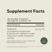 Ancient + Brave Triple Magnesium+ Capsules Supplement Facts: each serving (2 capsules) provides 240 mg bioavailable magnesium (57% DV), 30 servings per container, plus other ingredients. Includes a 1-month supply badge for relaxation support.