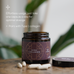 A jar of Ancient + Brave Noble Collagen sits open on a wooden surface with white capsules beside it. Text: Easy to use—take one capsule daily for optimal dosage and joint support. Complements Type 1 collagen.