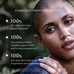 Outdoors, a person with a shaved head holds a blue towel. On the left, text highlights Ancient + Brave True Collagen Sachets: clinically proven to deliver 100% more hydration, elasticity, brightness, and even skin tone.