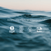 A close-up of ocean waves with text: Ancient + Brave True Hydrate Sachets—responsibly made for a happy planet and active lifestyles, with a hydrating mineral blend. Eco-certification logos: 1% for the Planet, B Corp, Climate Neutral, Buy Women Built.